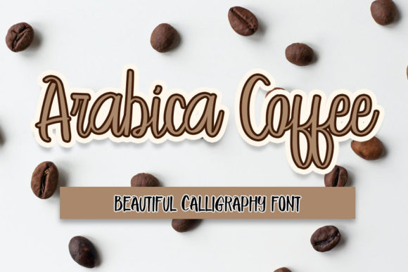 Arabica Coffee Font for Modern Web Design