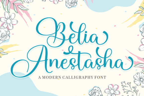 Belia Anestasha Font for Handmade Creators