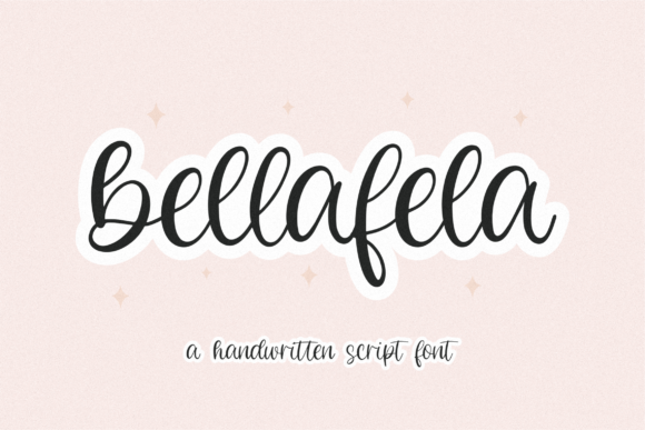 Bellafela: A Script Handwritten Font for Branding