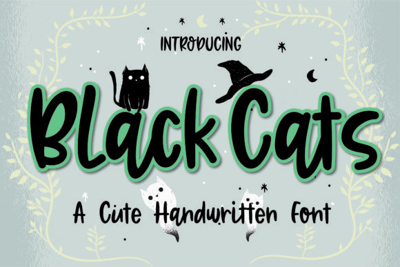 BlackCats: The Handwritten Font for Bold Campaigns