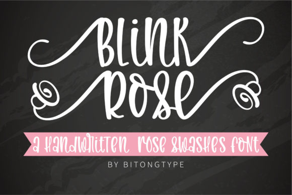 Blink Rose Typeface for Friendly Branding