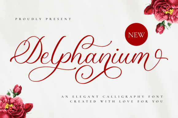 Delphanium Typeface for Modern Web Design