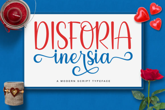 Disforia Inersia Font for Digital Design
