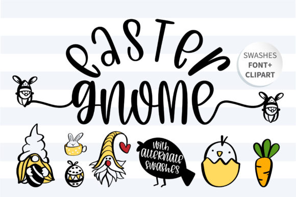Easter Gnome Font for Modern Web Design