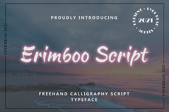 Erimboo Font Review for Bold Handmade Branding