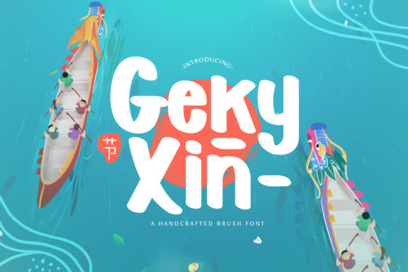 Geky Xin Font Review for Modern Branding