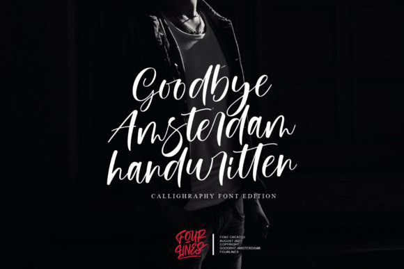 Goodbye Amsterdam Font for Professional Branding