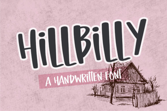 Hillbilly Font for Handmade Product Branding