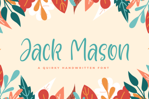Jack Mason Font for Elegant Editorial Design