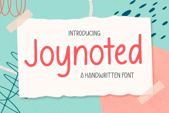 Joynoted Font for Authentic Editorial Design