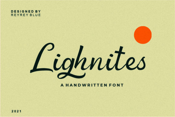 Lighnites: The Elegant Script Font for Small Business Branding