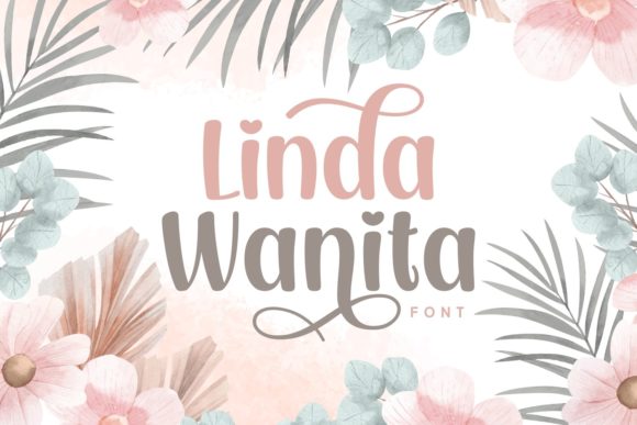 Linda Wanita Font for Elegant Handmade Designs