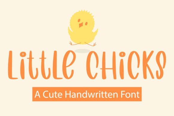 Little Chicks Font for Handmade Creators