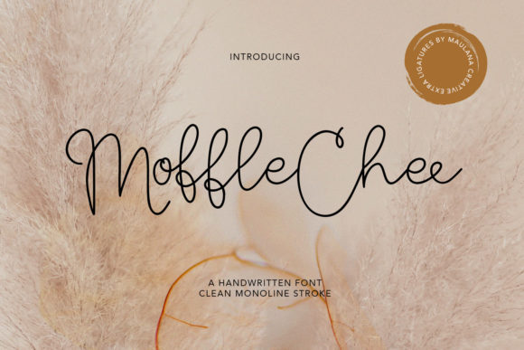 Moffle Chee Handwritten Font for Authentic Branding