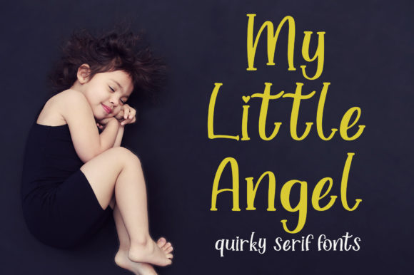 My Little Angel: A Handwritten Font for Branding
