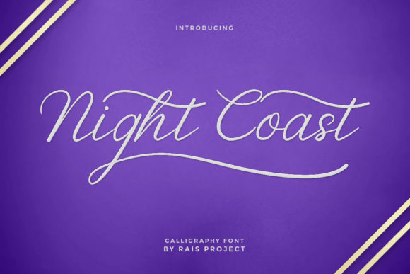 Night Coast Font Review: Elegant Script for Designers