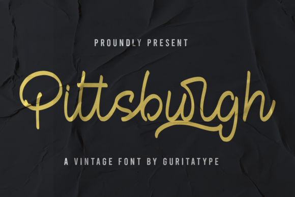 Pitttsburgh Font for Authentic Branding