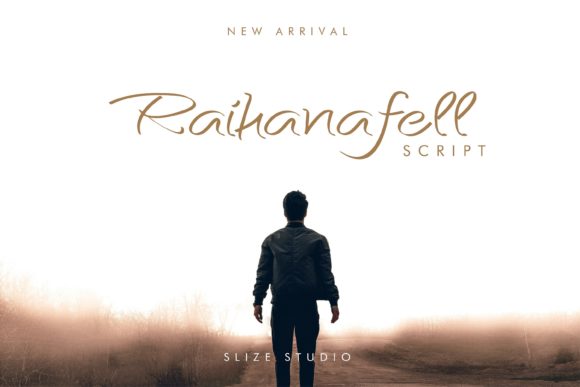 Raihanafell: A Stylish Handwritten Font for Editorial Design
