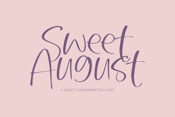 Sweet August Font for Scroll-Stopping Social Graphics