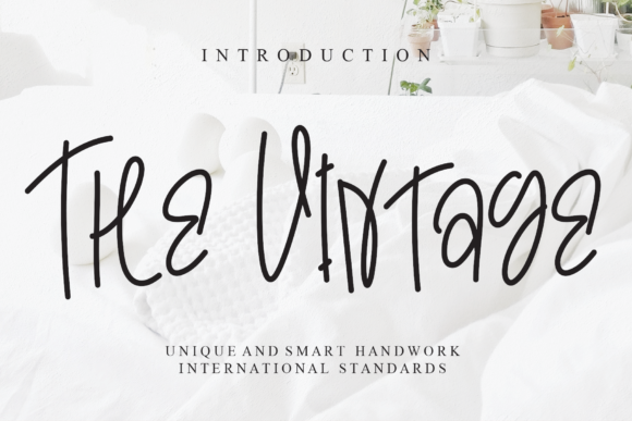 The Vintage Font for Editorial Design
