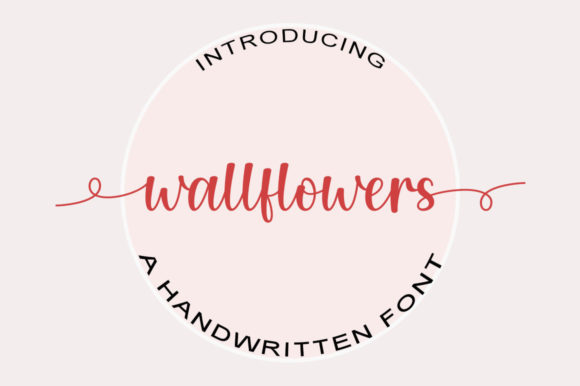 Wallflowers Font for Elegant Editorial Design